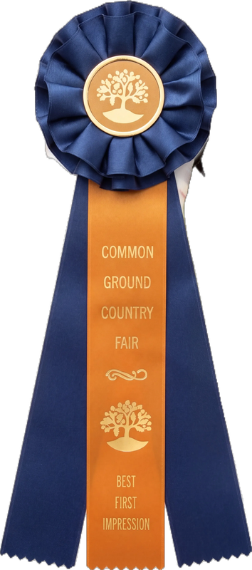 Best First Impression ribbon, Common Ground Country Fair